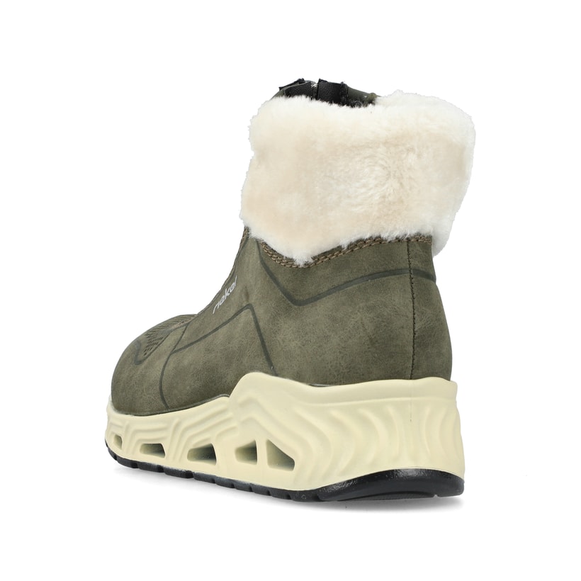 Rieker Artikelnummer N5271-52 Rieker Damen Kurzstiefel schilfgrün Zeitbegrenzte Promotion