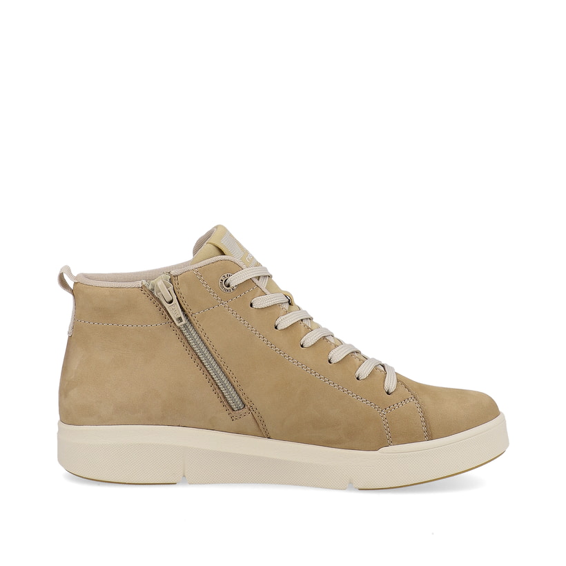 Rieker Artikelnummer 41907-20 Rieker Damen Sneaker High creme beige Bis zu 50% Rabatt