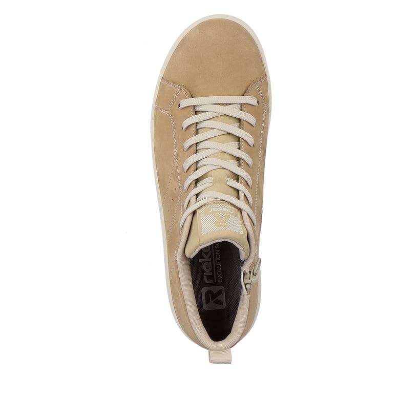 Rieker Artikelnummer 41907-20 Rieker Damen Sneaker High creme beige Bis zu 50% Rabatt