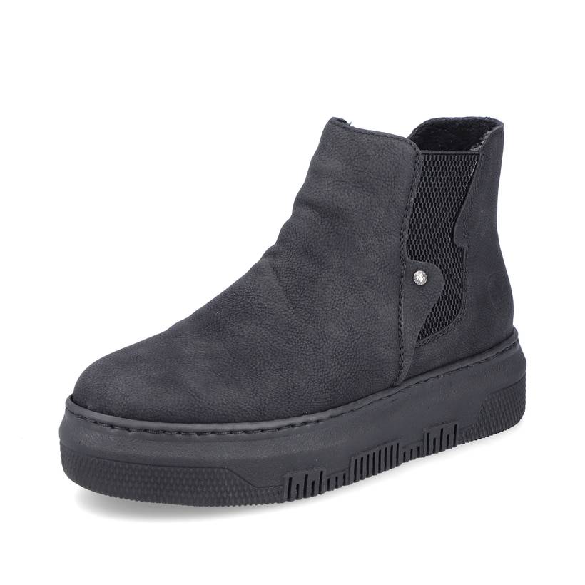 Rieker Artikelnummer M1981-00 Rieker Damen Chelsea Boots tiefschwarz Bis zu 65% Rabatt