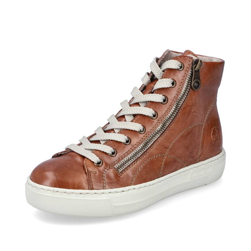 Rieker Artikelnummer L9880-24 Rieker Damen Schnürstiefel fuchsbraun Nur für heute