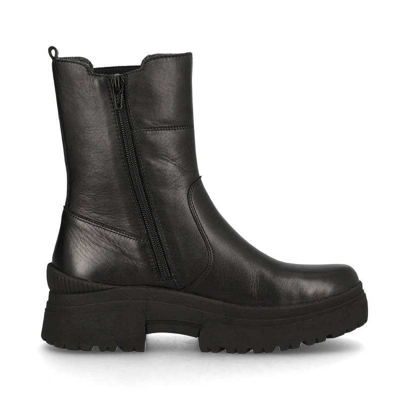 Rieker Artikelnummer W0380-01 Rieker Damen Chelsea Boots deep black Sonderangebot der Fabrik