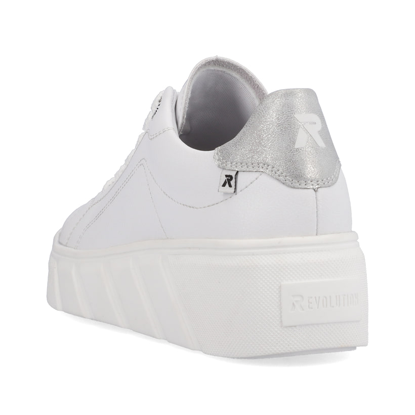 Rieker Artikelnummer W0501-80 Rieker Damen Sneaker Low crystal white Vierteljährliche Förderung