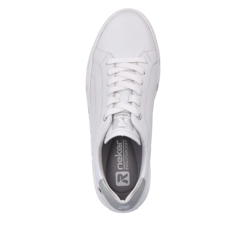 Rieker Artikelnummer W0501-80 Rieker Damen Sneaker Low crystal white Vierteljährliche Förderung