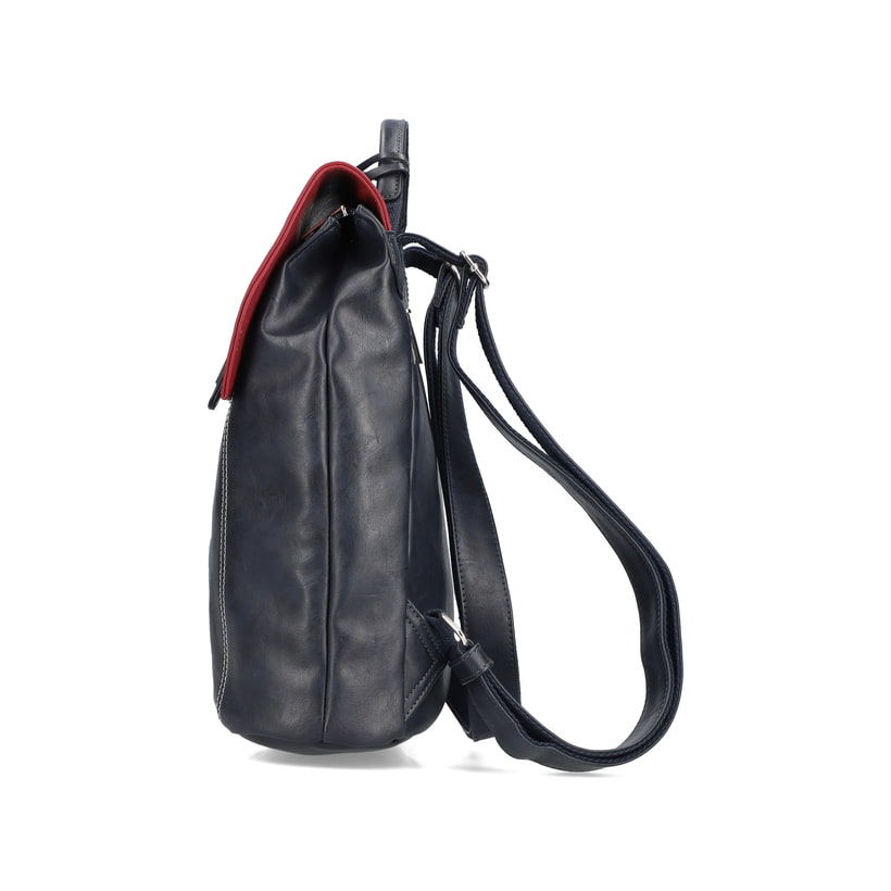 Rieker Artikelnummer H1357-14 Rieker Rucksack stahlblau-kirschrot Bis zu 55% Rabatt