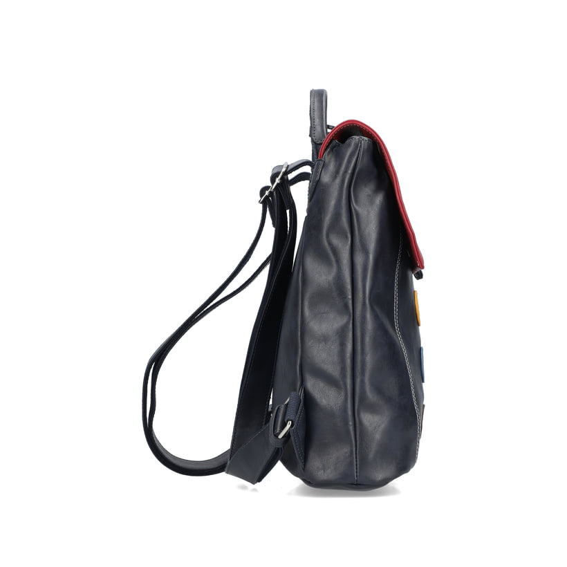Rieker Artikelnummer H1357-14 Rieker Rucksack stahlblau-kirschrot Bis zu 55% Rabatt