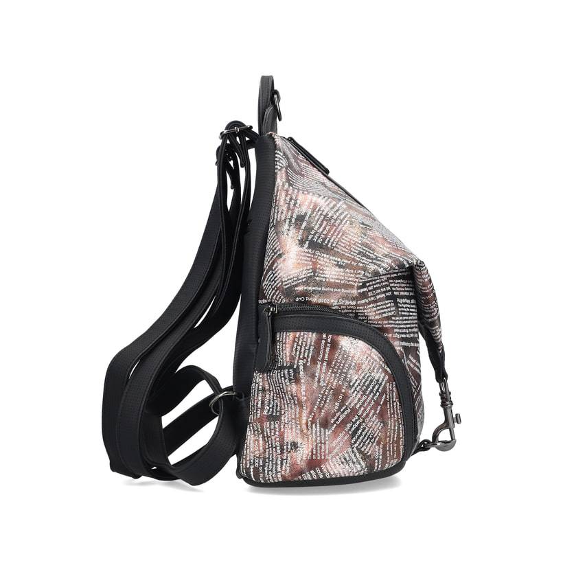 Rieker Artikelnummer H1055-96 Rieker Rucksack rosa-orange-metallic Discount Store für neue Produkte