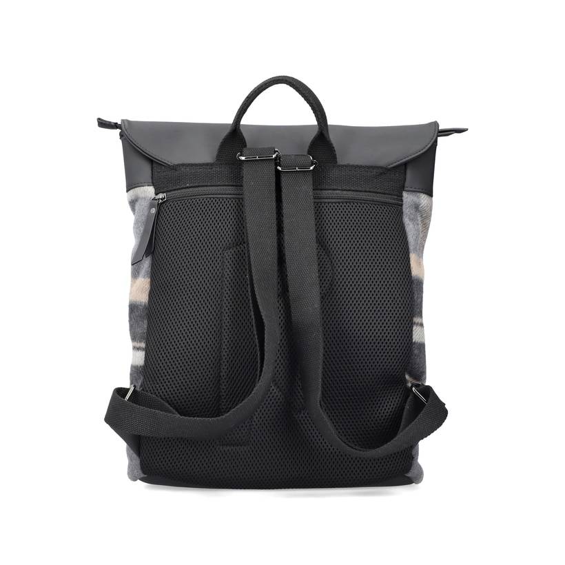 Rieker Artikelnummer H1391-93 Rieker Rucksack schwarz-hellbeige Online