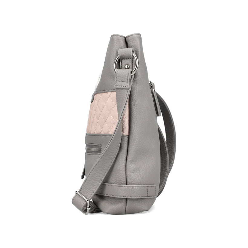 Rieker Artikelnummer H1518-42 Rieker Handtasche mondgrau-altrosa Hotsell