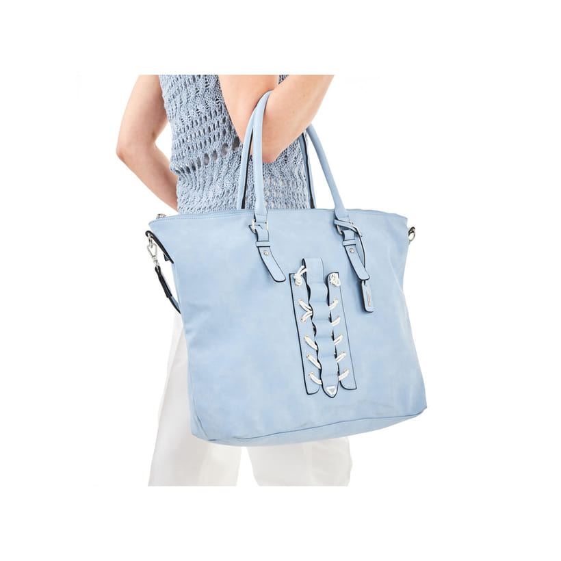 Rieker Artikelnummer H1504-10 Rieker Shopper himmelblau Rabatt