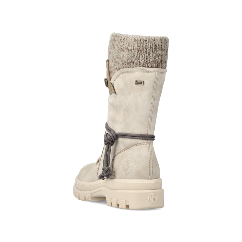 Rieker Artikelnummer X8283-60 Rieker Damen Kurzstiefel vanillebeige Große Rabatte
