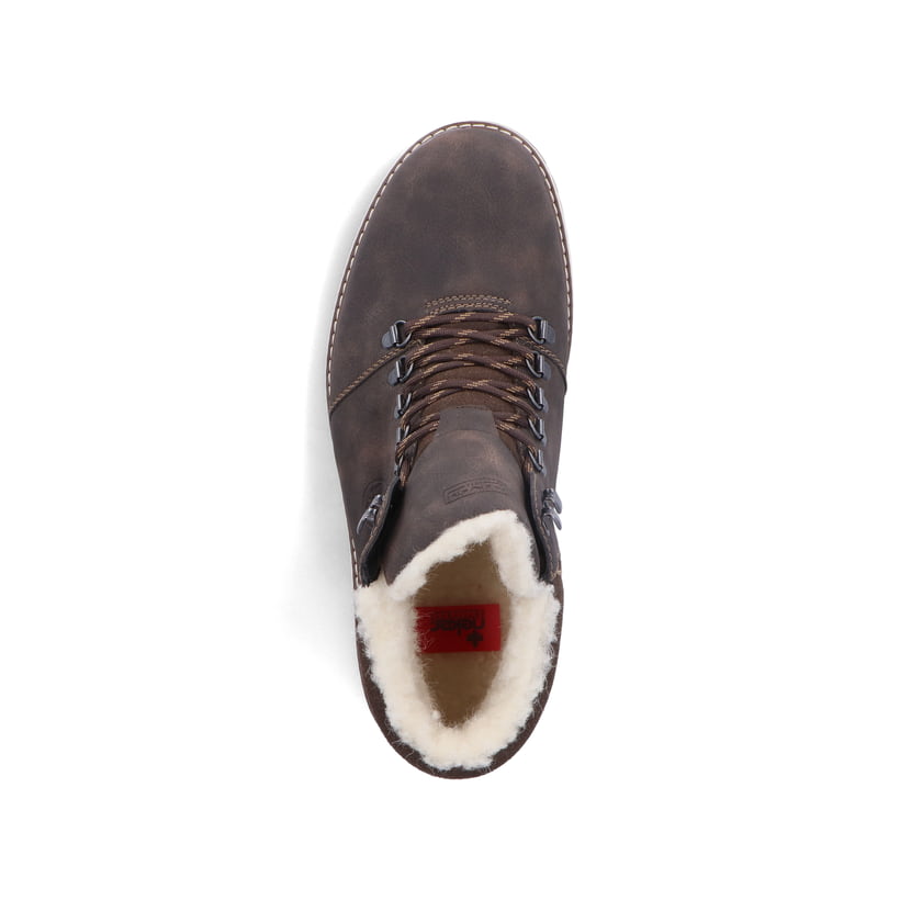 Rieker Artikelnummer F8333-25 Rieker Herren Schnürstiefel mokka Bestseller