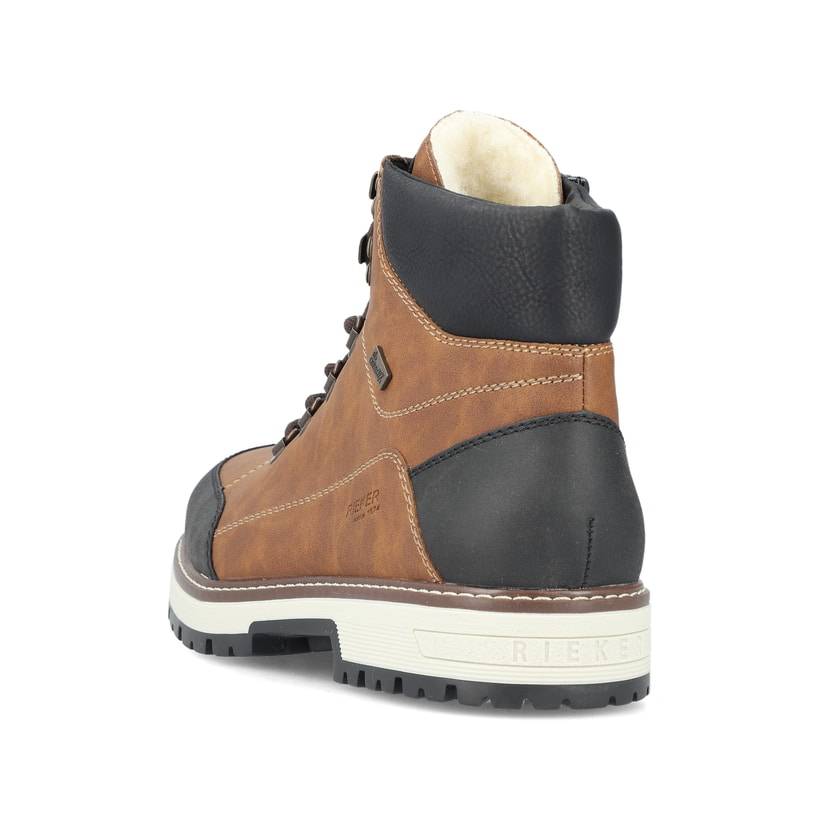 Rieker Artikelnummer F8302-24 Rieker Herren Schnürstiefel nussbraun Riesige Ersparnisse