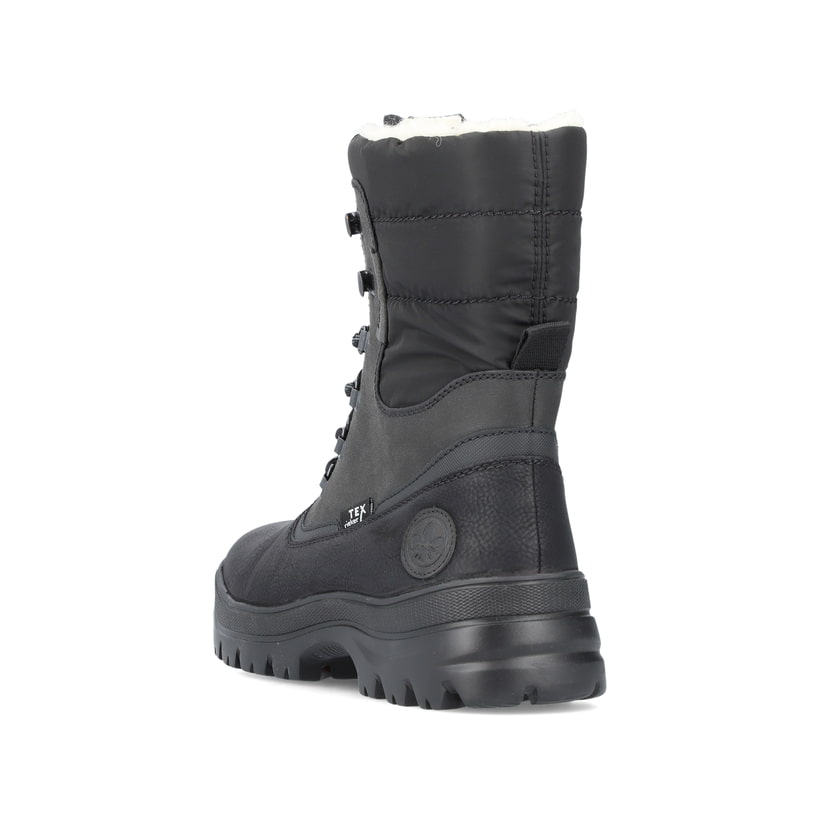 Rieker Artikelnummer F5424-01 Rieker Herren Schnürstiefel urbanschwarz VIP-Rabatte