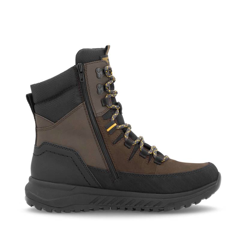 Rieker Artikelnummer U0171-25 Rieker Herren Schnürstiefel holzbraun-schwarz Kostenlose Rückgabe