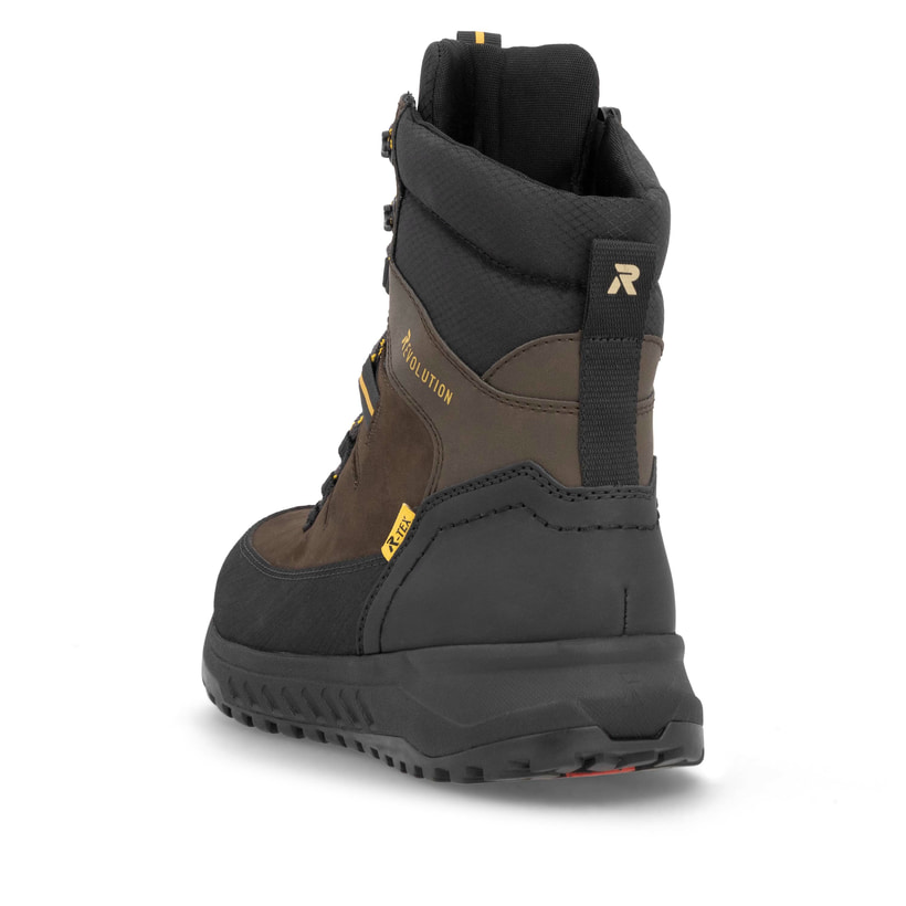 Rieker Artikelnummer U0171-25 Rieker Herren Schnürstiefel holzbraun-schwarz Kostenlose Rückgabe