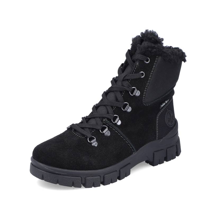 Rieker Artikelnummer Z1010-00 Rieker Damen Schnürstiefel nachtschwarz JETZT KAUFEN