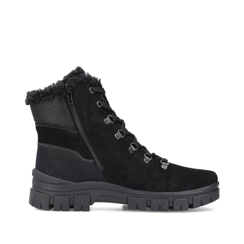Rieker Artikelnummer Z1010-00 Rieker Damen Schnürstiefel nachtschwarz JETZT KAUFEN