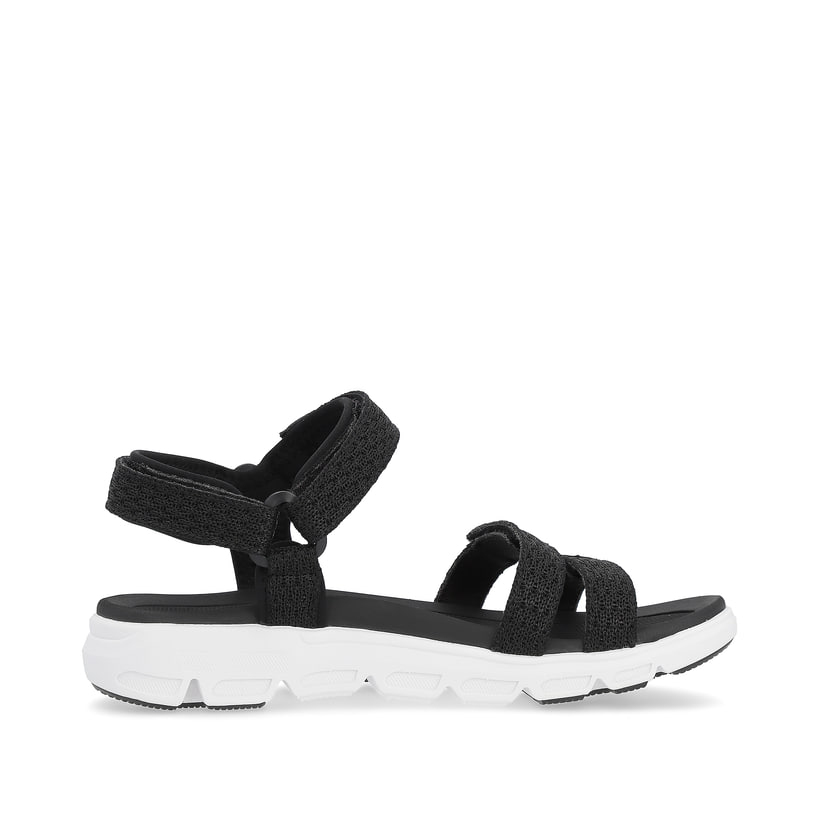 Rieker Artikelnummer V8452-00 Rieker Damen Trekkingsandalen deep black Nur noch ein Tag übrig
