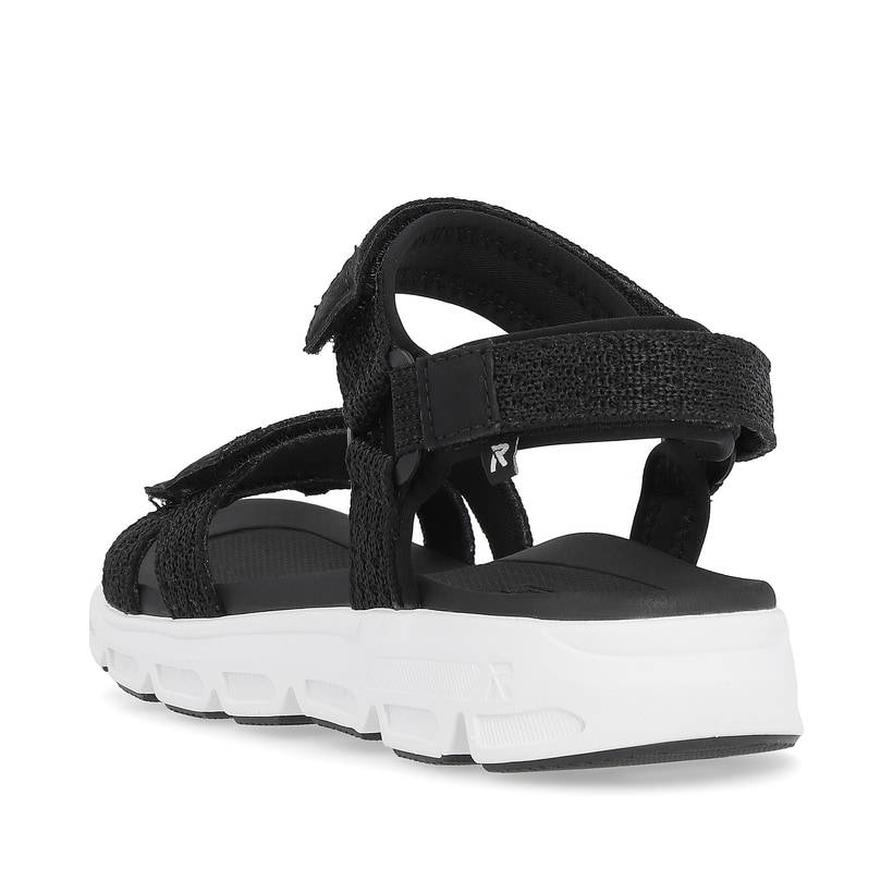 Rieker Artikelnummer V8452-00 Rieker Damen Trekkingsandalen deep black Nur noch ein Tag übrig