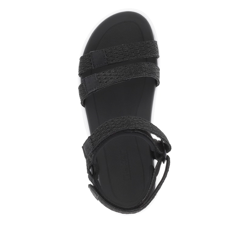 Rieker Artikelnummer V8452-00 Rieker Damen Trekkingsandalen deep black Nur noch ein Tag übrig