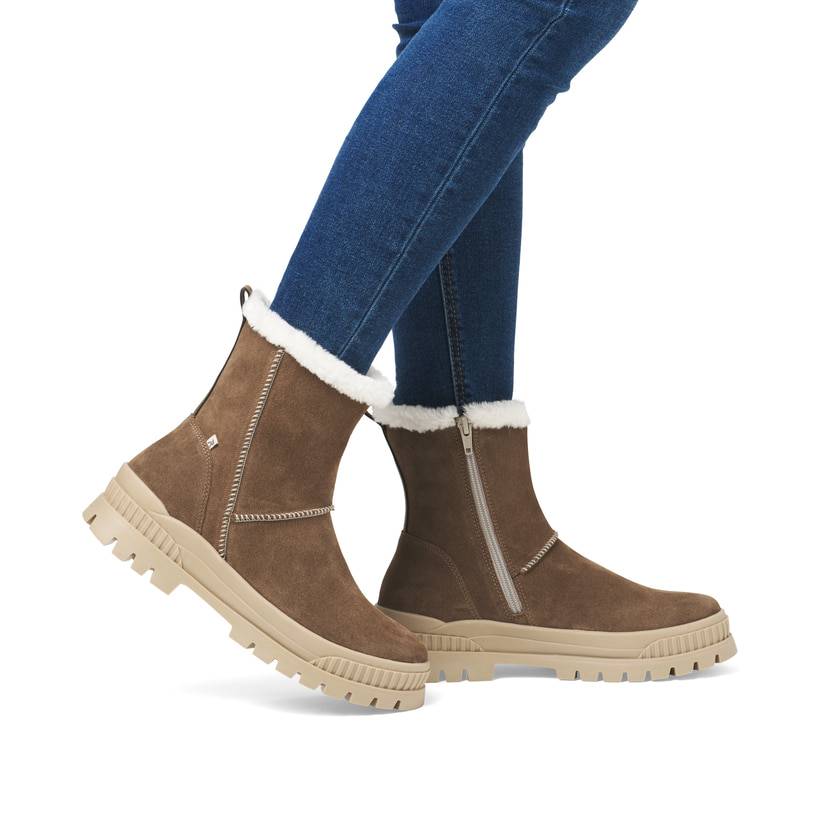 Rieker Artikelnummer W2172-20 Rieker Damen Stiefeletten zimtbraun Black Friday Preise