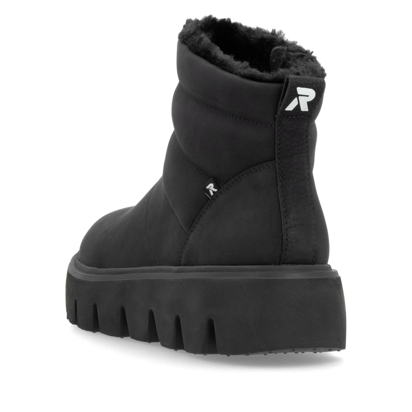 Rieker Artikelnummer W2070-00 Rieker Damen Kurzstiefel graphitschwarz Im Verkauf