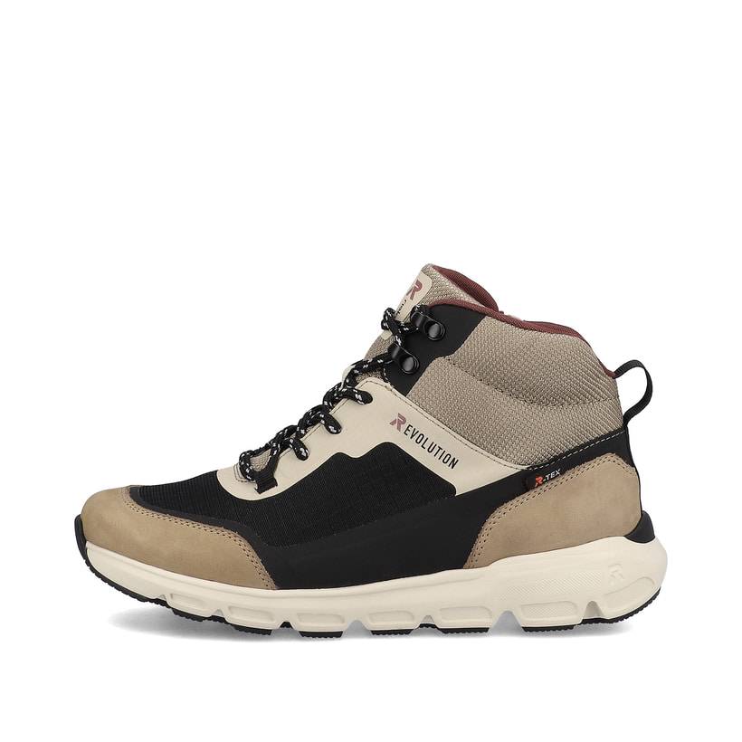 Rieker Artikelnummer 40460-62 Rieker Damen Sneaker High hazel-wood black
