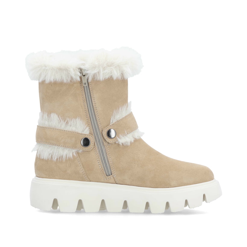 Rieker Artikelnummer W2073-62 Rieker Damen Kurzstiefel lehmbeige Online