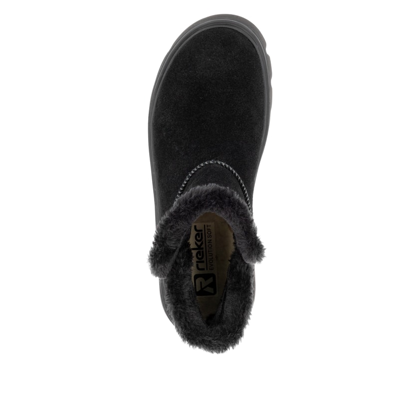 Rieker Artikelnummer W2071-00 Rieker Damen Kurzstiefel tiefschwarz Outlet