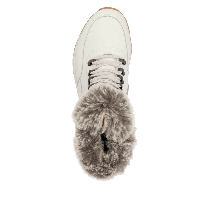 Rieker Artikelnummer W0063-80 Rieker Damen Schnürstiefel cremeweiß Günstiger Verkauf