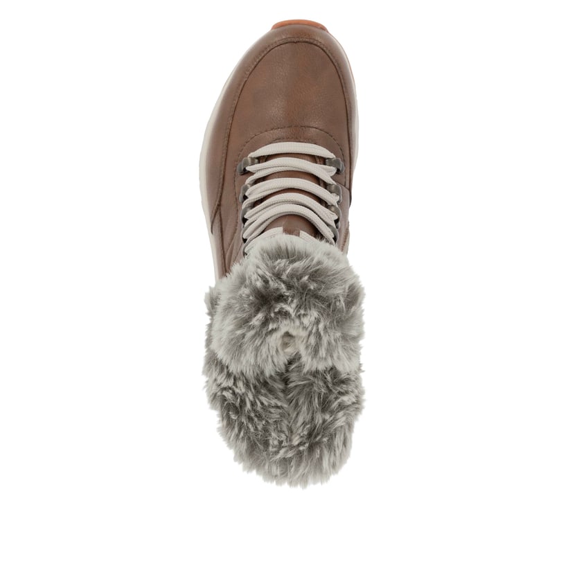 Rieker Artikelnummer W0063-22 Rieker Damen Schnürstiefel zimtbraun Fabrikverkauf