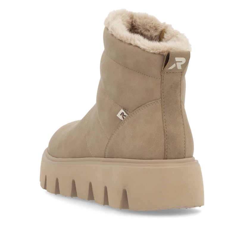 Rieker Artikelnummer W2070-20 Rieker Damen Kurzstiefel lehmbeige Kostenloser Versand