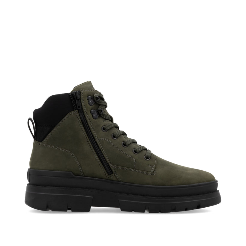 Rieker Artikelnummer U1270-54 Rieker Herren Schnürstiefel khaki Sonderangebot