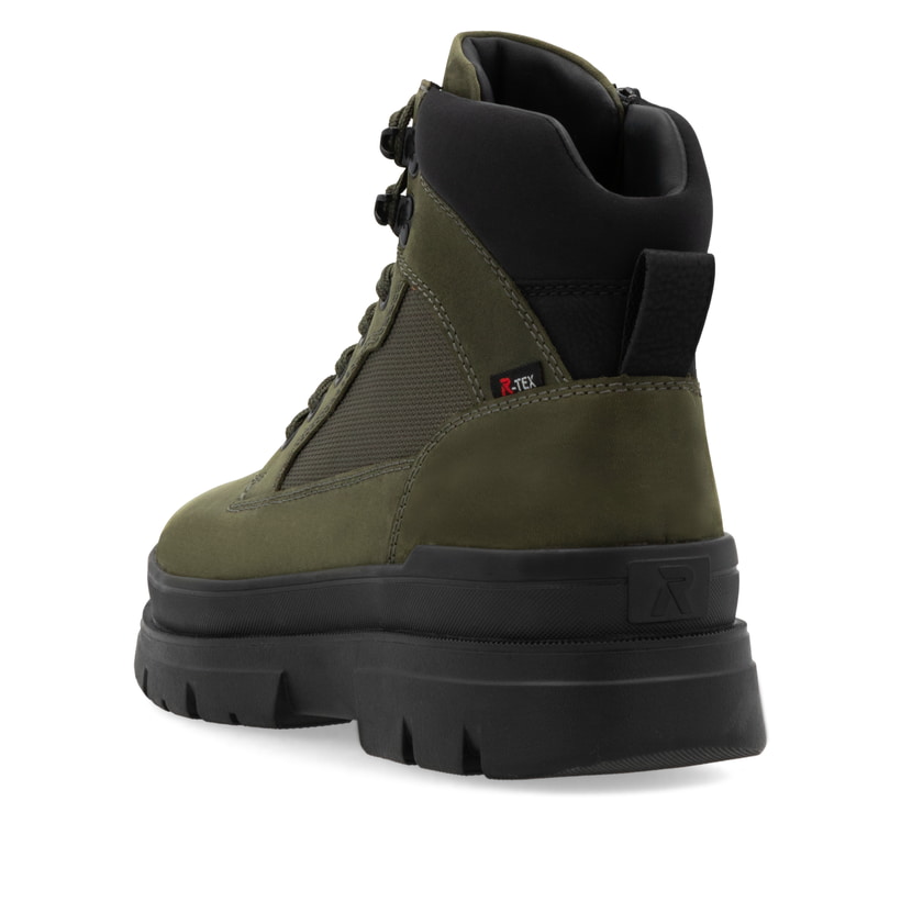 Rieker Artikelnummer U1270-54 Rieker Herren Schnürstiefel khaki Sonderangebot