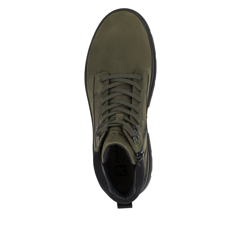 Rieker Artikelnummer U1270-54 Rieker Herren Schnürstiefel khaki Sonderangebot