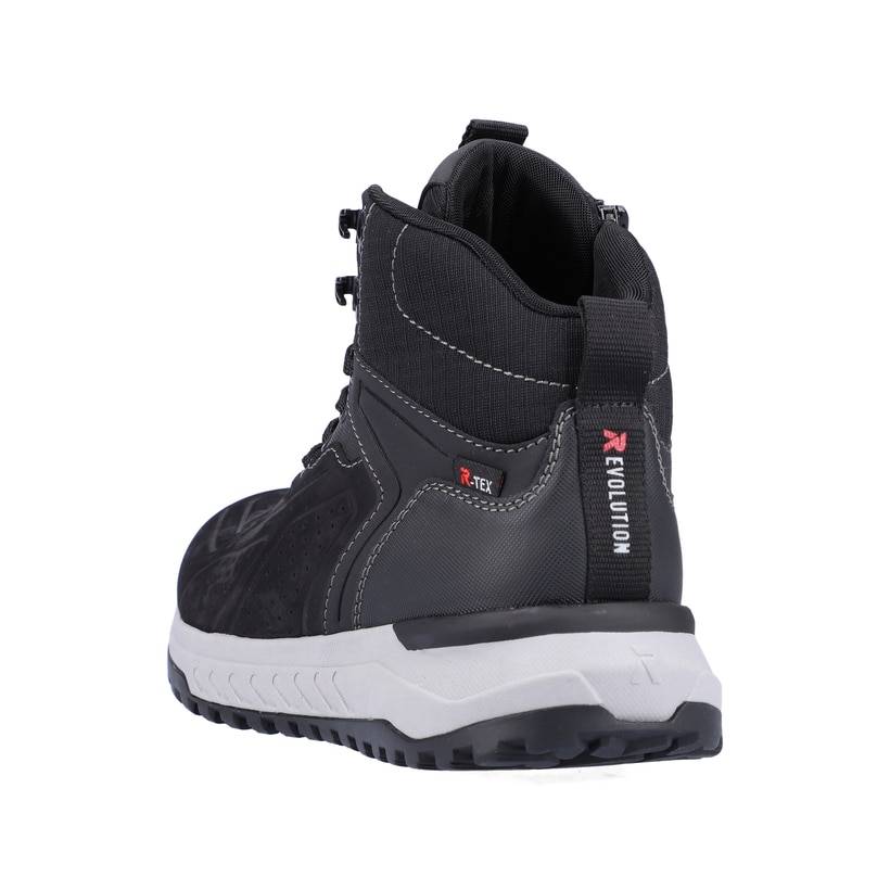 Rieker Artikelnummer U0161-00 Rieker Herren Sneaker High noir Versandkostenfrei