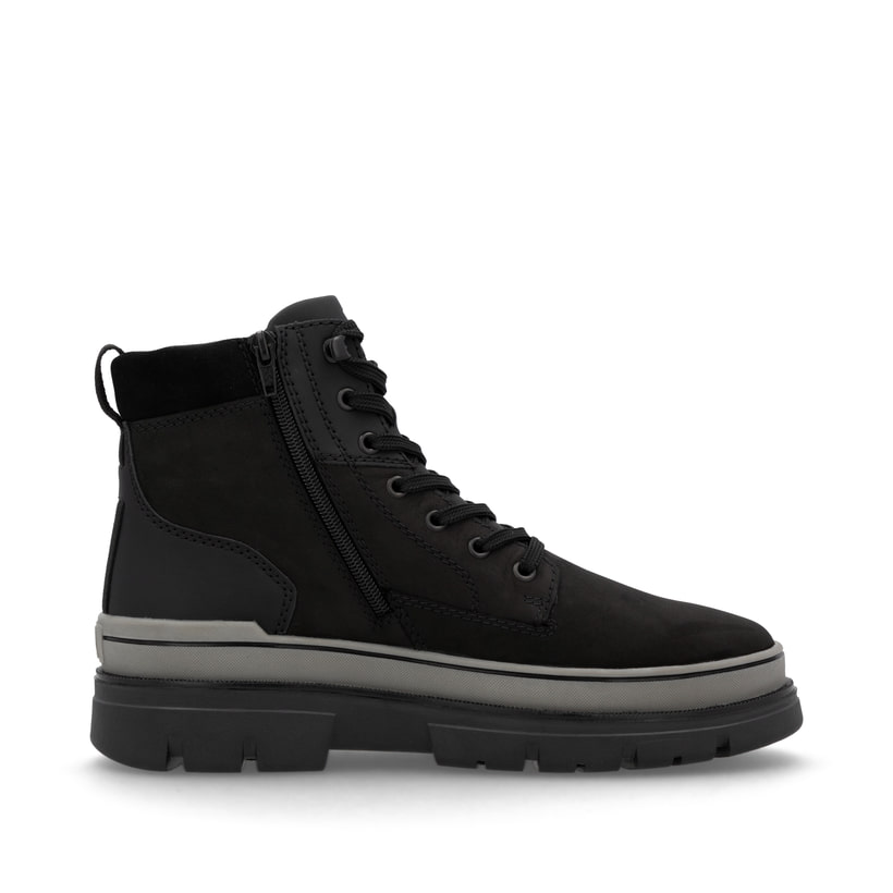 Rieker Artikelnummer U1273-00 Rieker Herren Schnürstiefel carbonschwarz Großer Ausverkauf