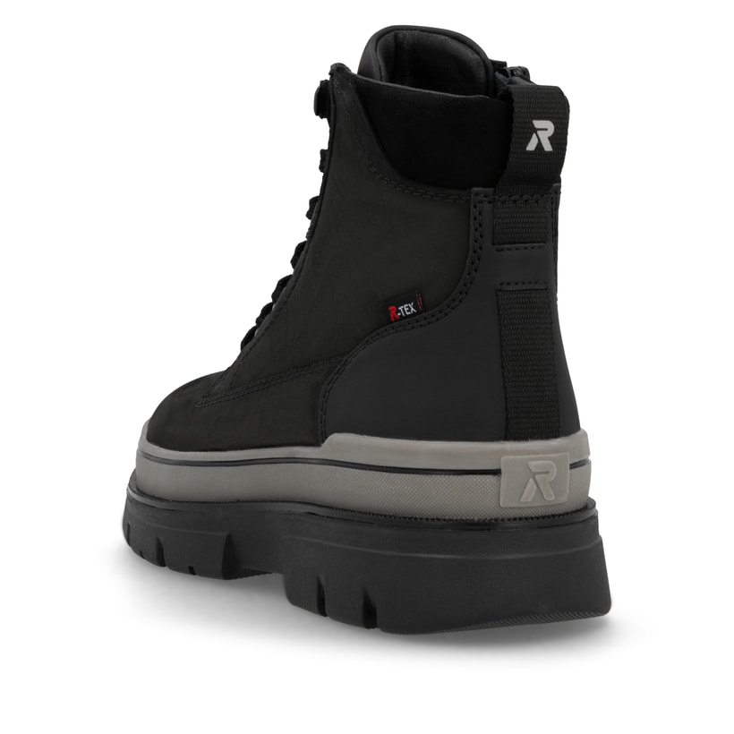 Rieker Artikelnummer U1273-00 Rieker Herren Schnürstiefel carbonschwarz Großer Ausverkauf