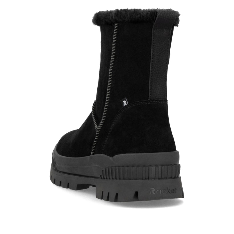 Rieker Artikelnummer W2172-00 Rieker Damen Stiefeletten tiefschwarz Saisonschlussverkauf