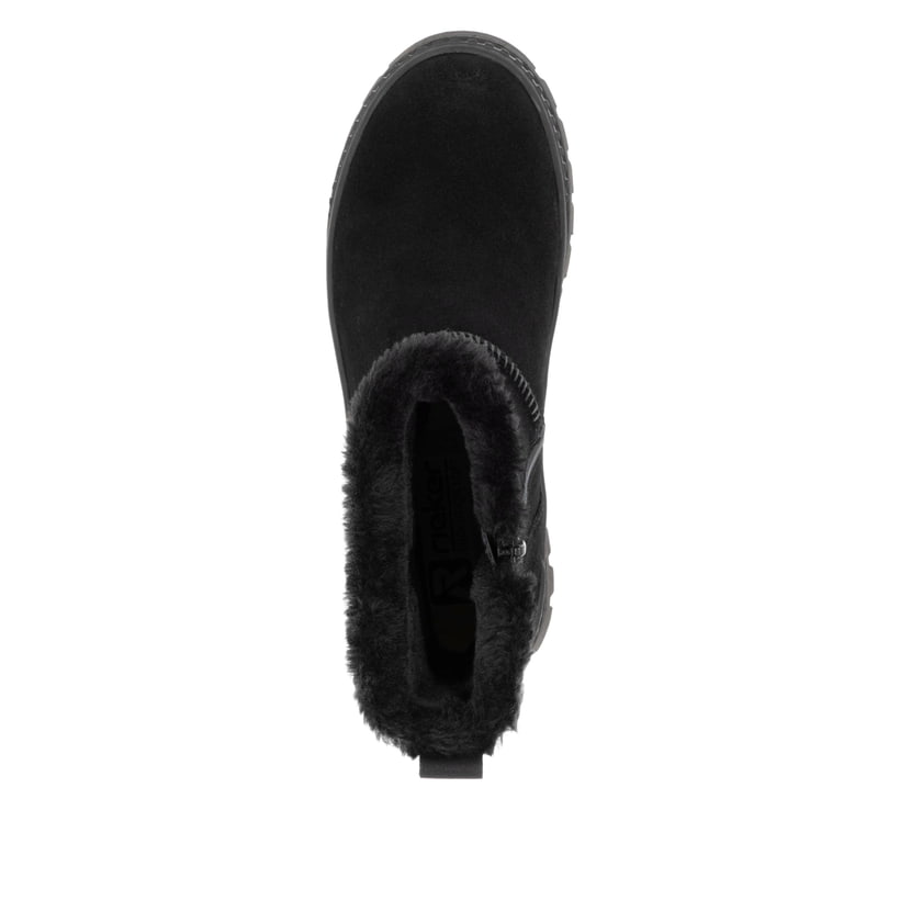 Rieker Artikelnummer W2172-00 Rieker Damen Stiefeletten tiefschwarz Saisonschlussverkauf