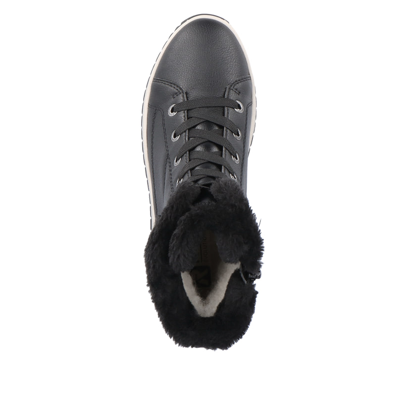 Rieker Artikelnummer W0963-01 Rieker Damen Schnürstiefel urbanschwarz Cyber Monday