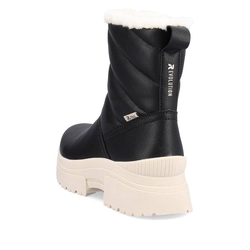 Rieker Artikelnummer W0373-00 Rieker Damen Kurzstiefel night black Weihnachtsangebot