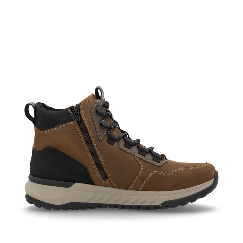 Rieker Artikelnummer U0172-22 Rieker Herren Schnürstiefel nougatbraun Osterangebot