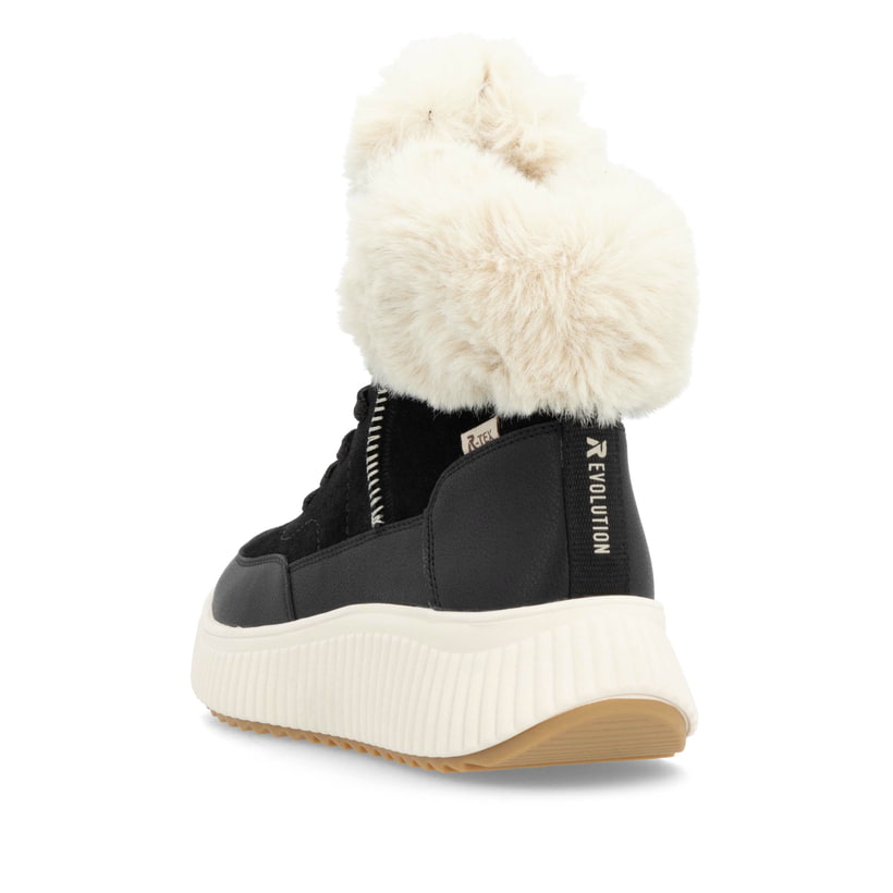 Rieker Artikelnummer W1773-00 Rieker Damen Kurzstiefel graphitschwarz Valentinstagsangebot
