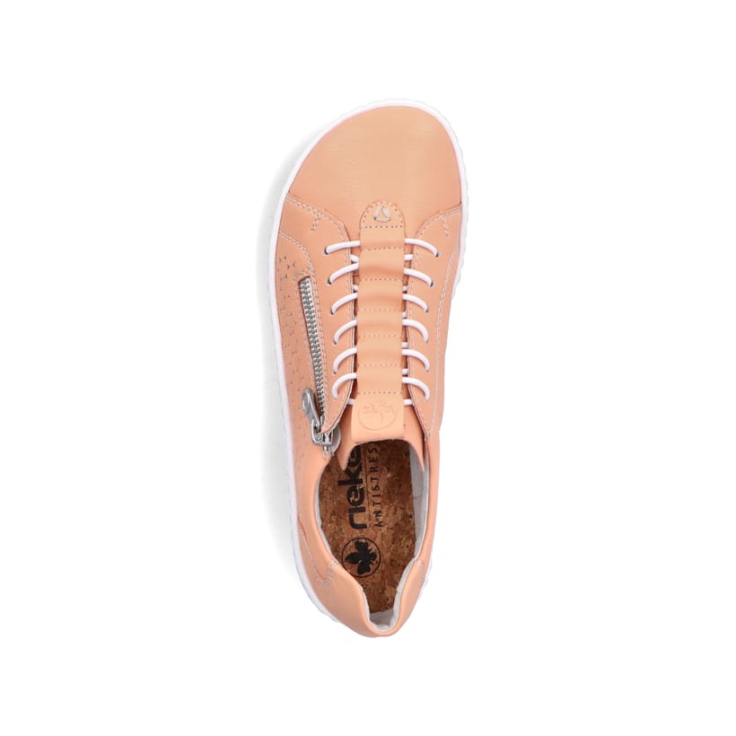 Rieker Artikelnummer 52826-38 Rieker Damen Slipper pfirsich Kauf eins, bekomm eins gratis