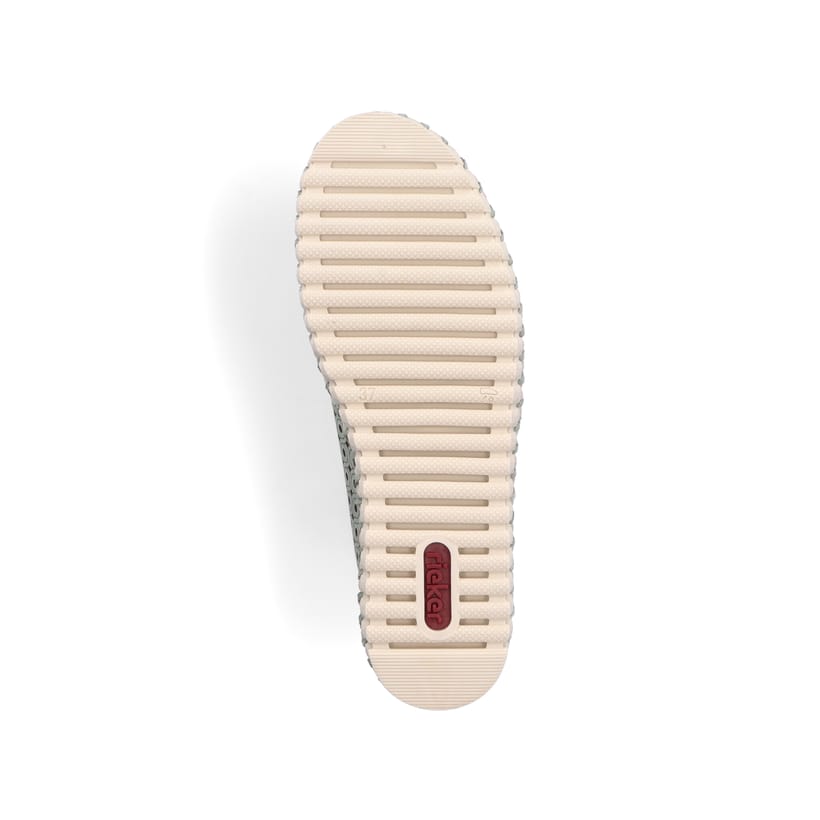 Rieker Artikelnummer N1963-52 Rieker Damen Slipper khakigrün Tiefpreis