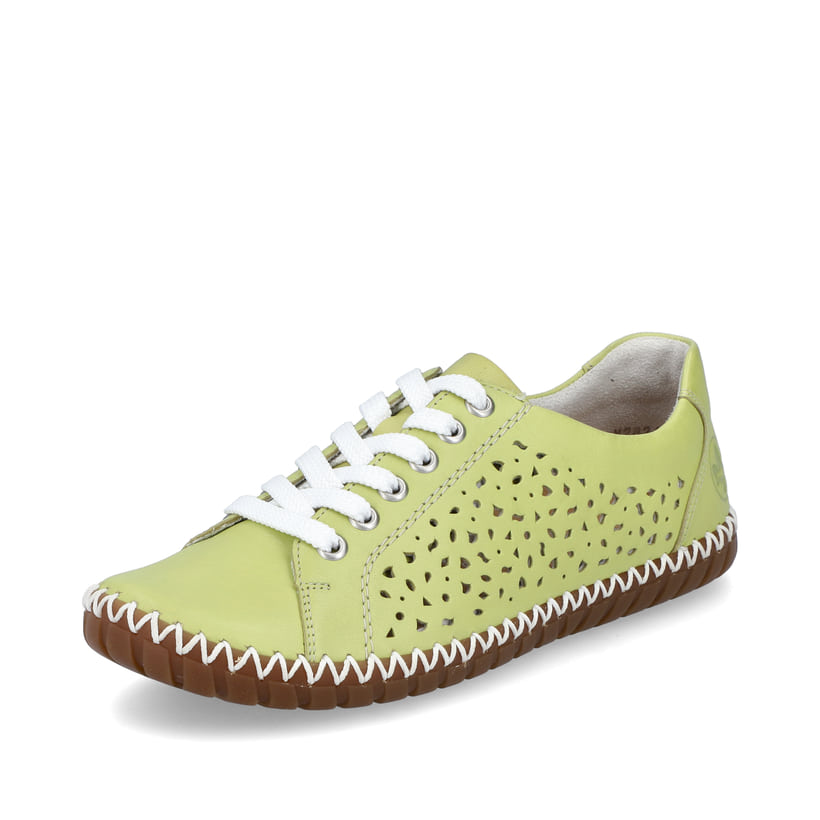 Rieker Artikelnummer M2824-52 Rieker Damen Schnürschuhe hellgrün Super Sparpreis