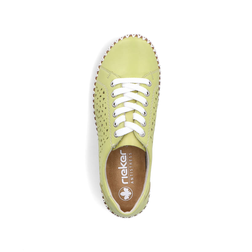 Rieker Artikelnummer M2824-52 Rieker Damen Schnürschuhe hellgrün Super Sparpreis