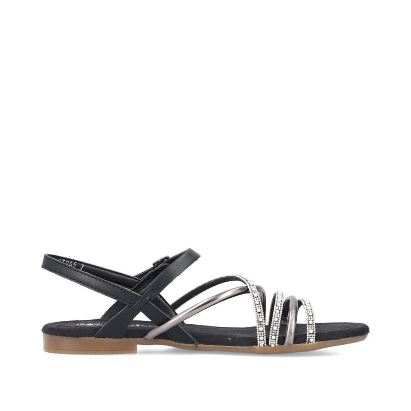 Rieker Artikelnummer 65262-00 Rieker Damen Riemchensandalen tiefschwarz JETZT KAUFEN